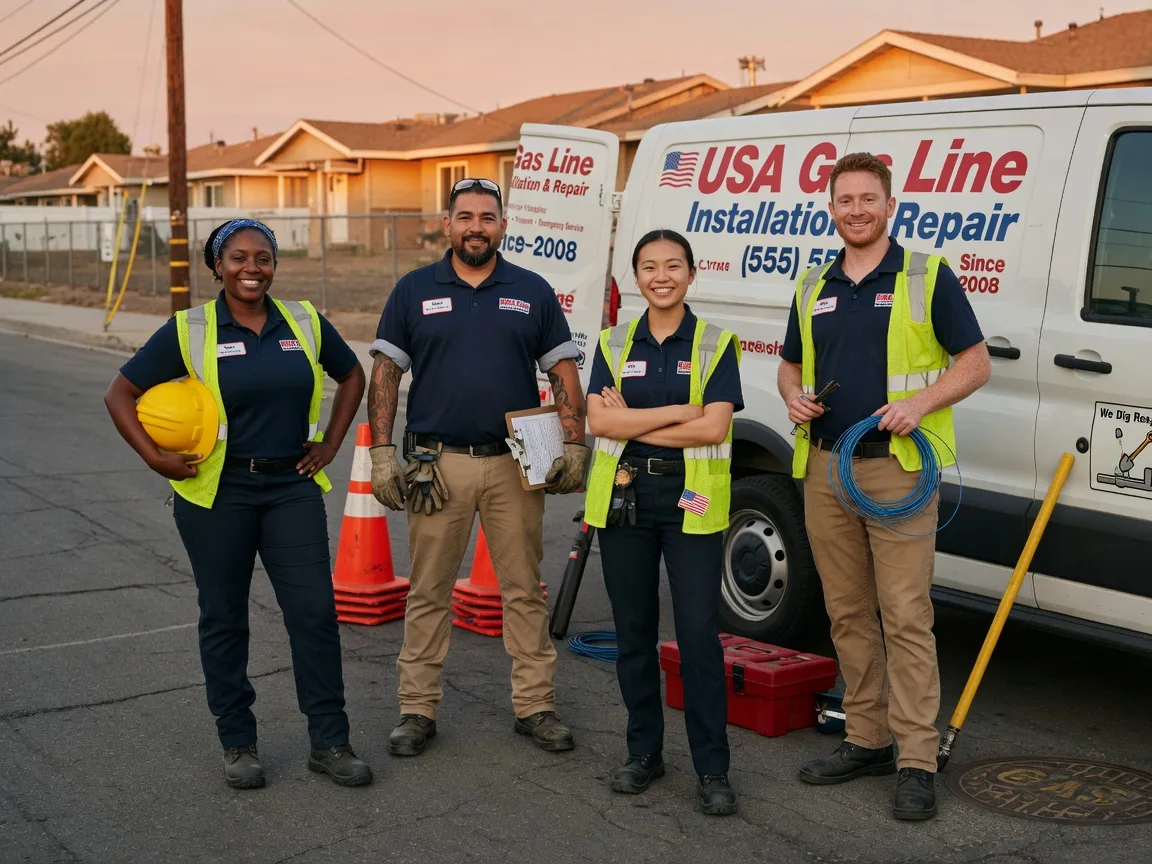 Gas Line Installation company in Philo, IL